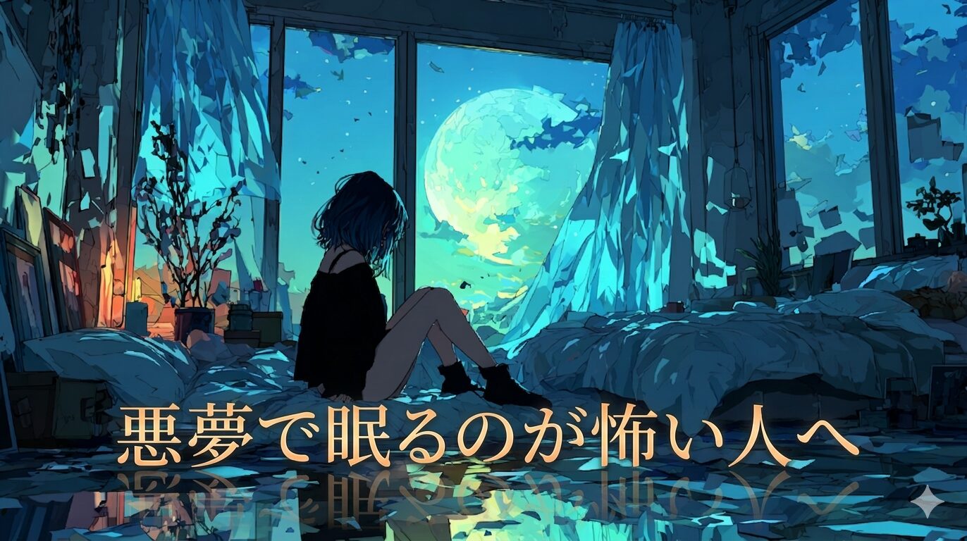 悪夢で眠るのが怖い人へ